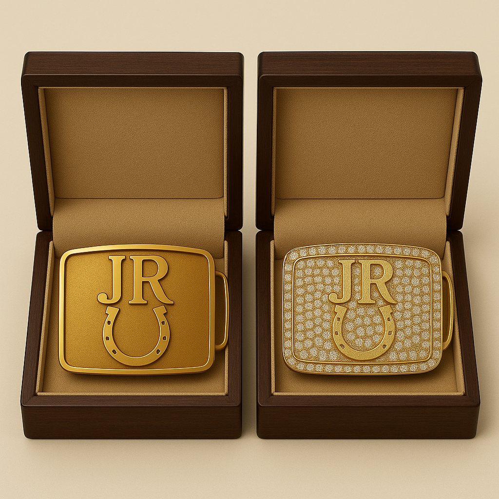 John Ryan Collection Limited Golden Horseshoe Buckle