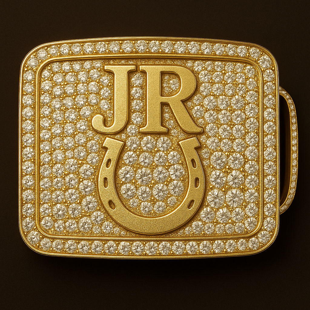 John Ryan Collection Limited Golden Horseshoe Frost Buckle
