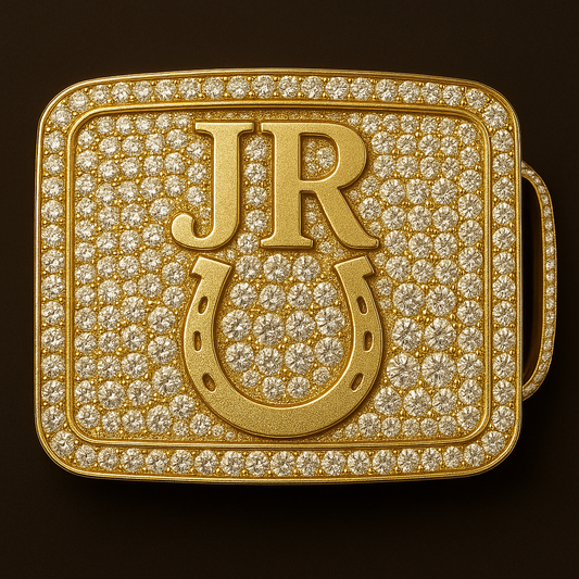 John Ryan Collection Limited Golden Horseshoe Frost Buckle