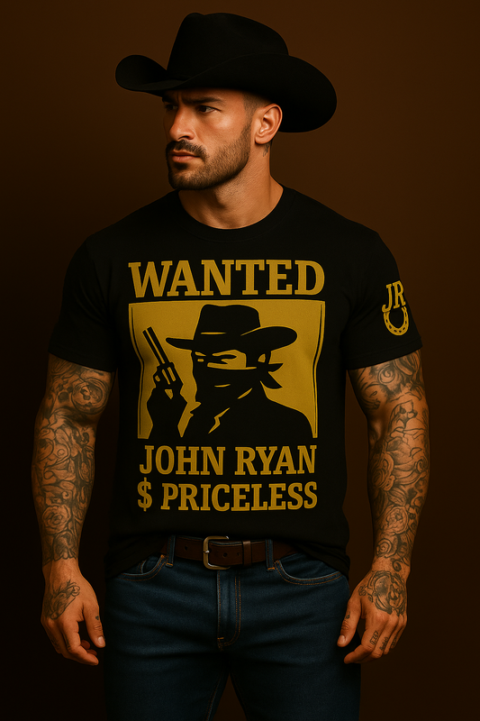 John Ryan Collection Wanted Tee