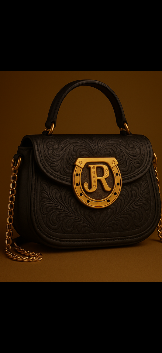 John Ryan Collection Black Handbag